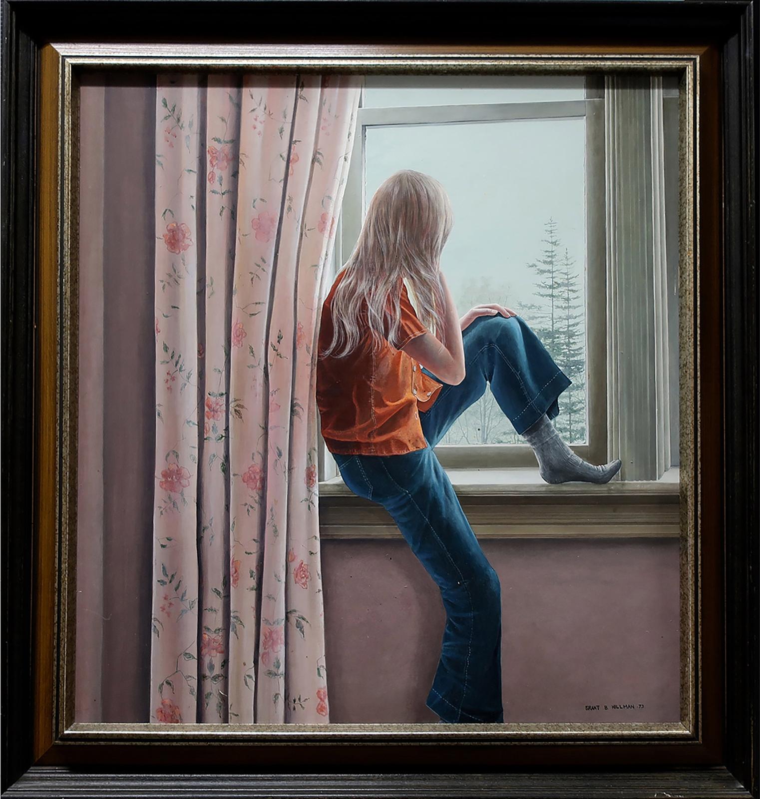 Grant Bourne Hillman (1935-2004) - Untitled (Girl By Window)