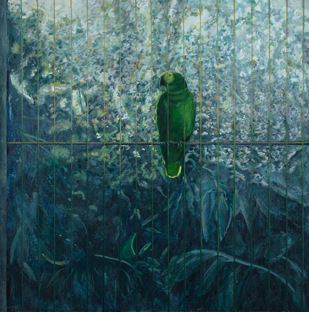 Robert Lemay (1961) - Green Parrot