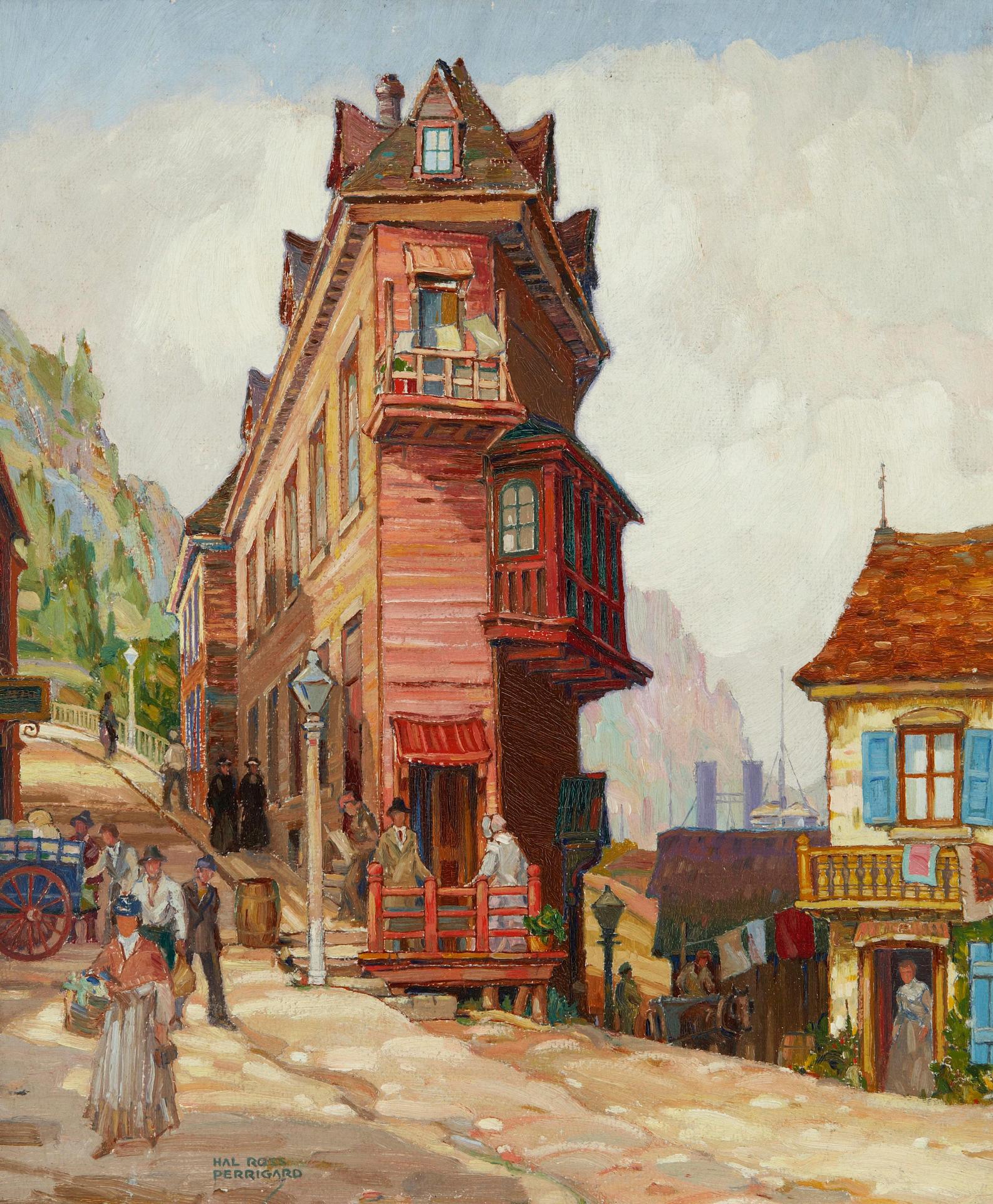 Hal Ross Perrigard (1891-1960) - The Important Corner