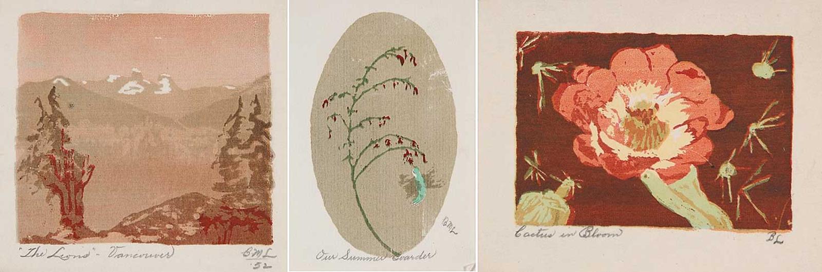 Bernice Langton - Cactus in Bloom