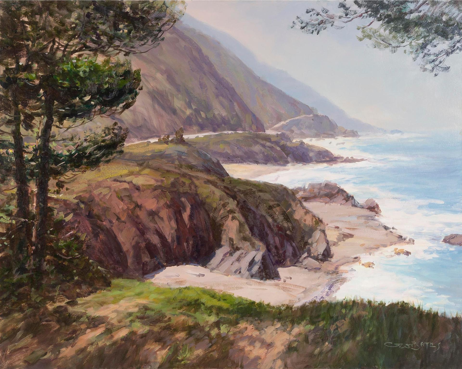 George William Bates (1930-2009) - Big Sur Coast, California Ii