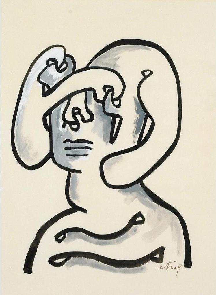 Sorel Etrog (1933-2014) - Female Head Study Iii-70