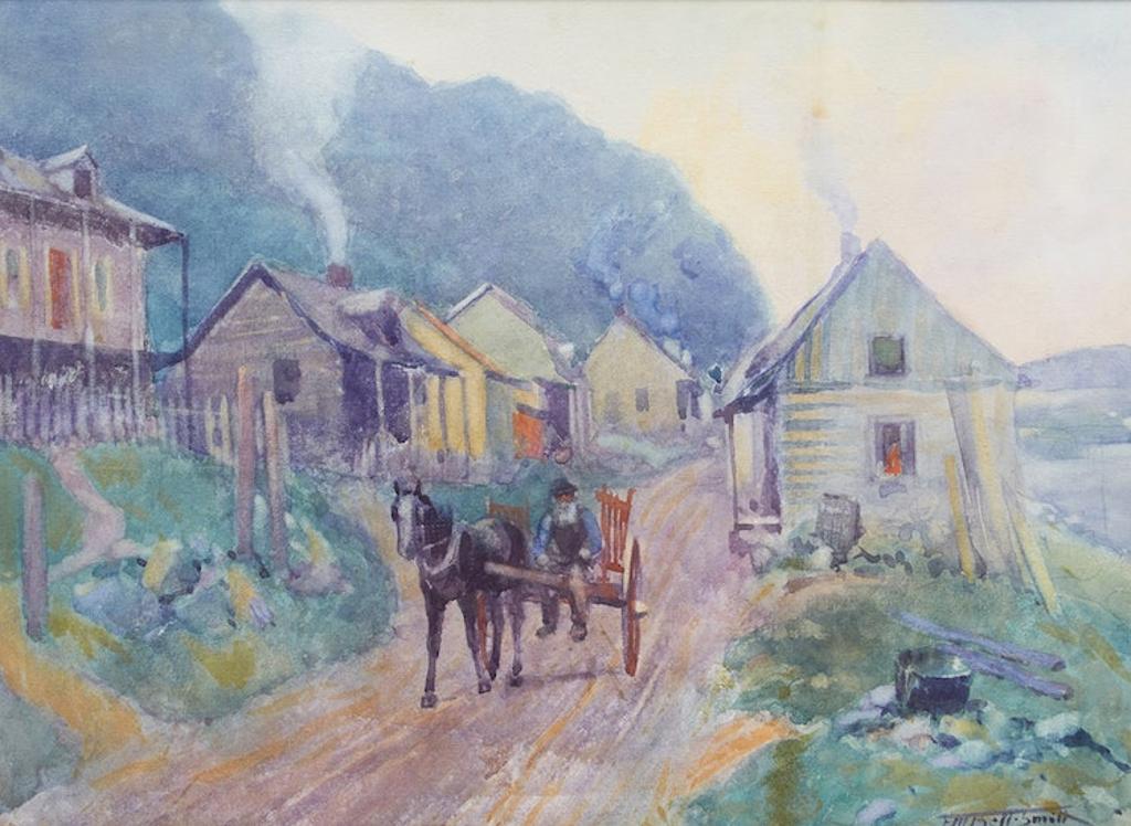 Frederic Martlett Bell-Smith (1846-1923) - Village Malbaie, Quebec
