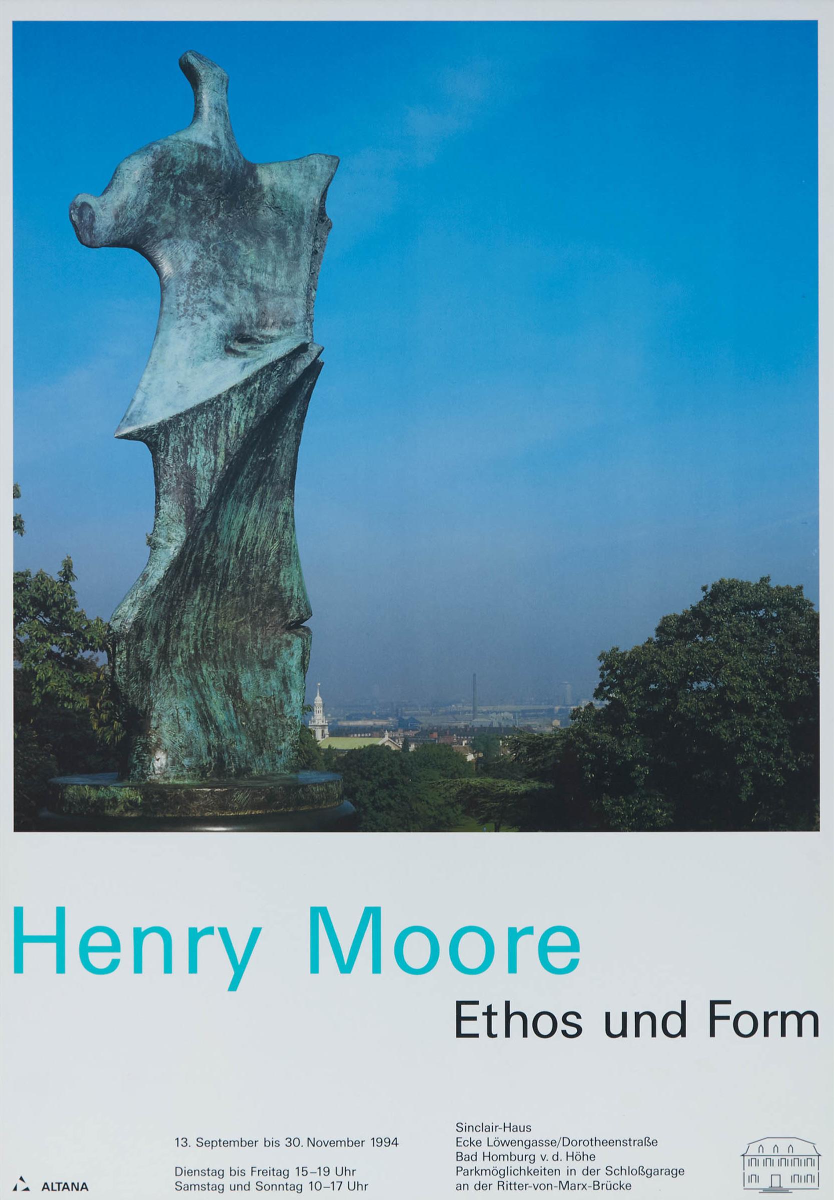 Henry Spencer Moore (1898-1986) - Ethos Und Form, 1994