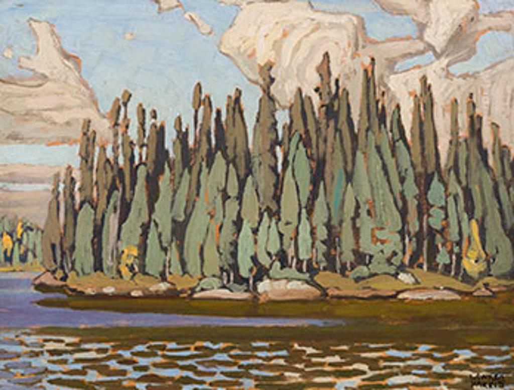 Lawren Stewart Harris (1885-1970) - Sand Lake, Algoma (Algoma Sketch CXVI)