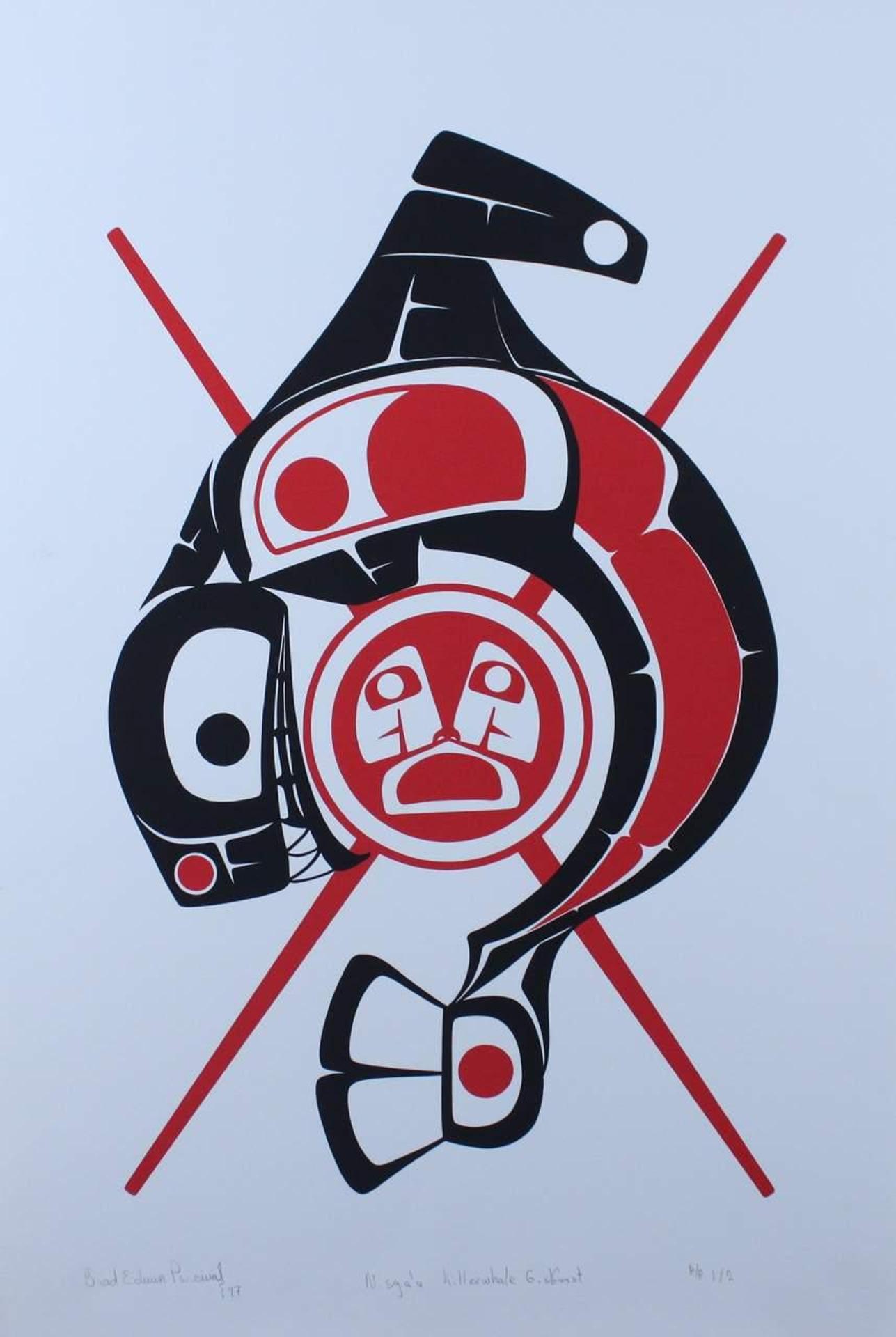 Brad Edwin Percival - Nisga'a Killer Whale Giskoast