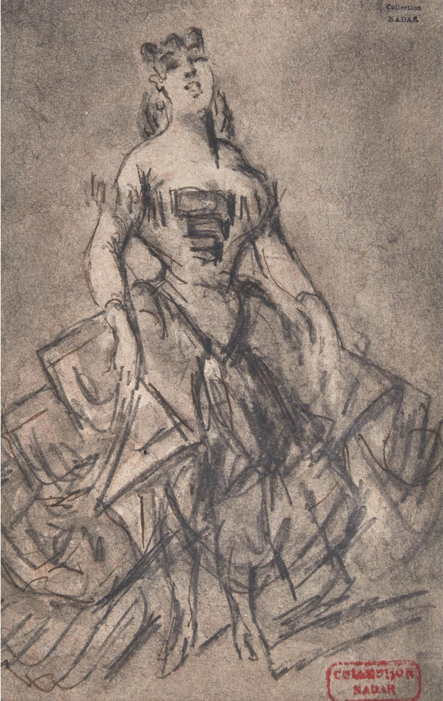 Constantin Guys (1802-1892) - Kurtisane