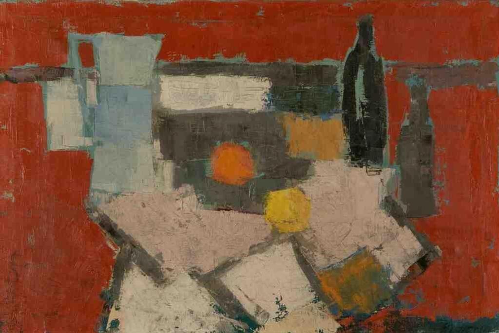 Gino Bigiarini (1927) - Red Still Life