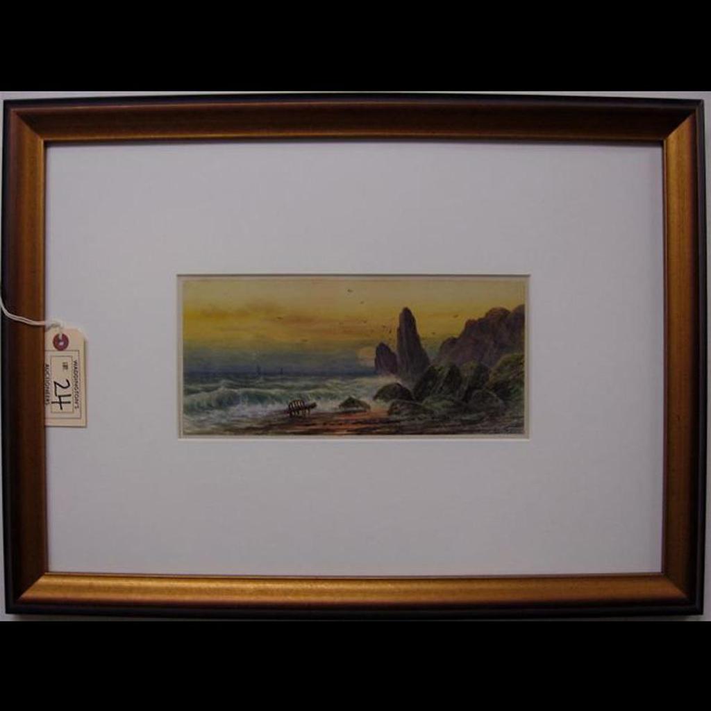 Frederick Arthur Verner (1836-1928) - Coastal Sunset