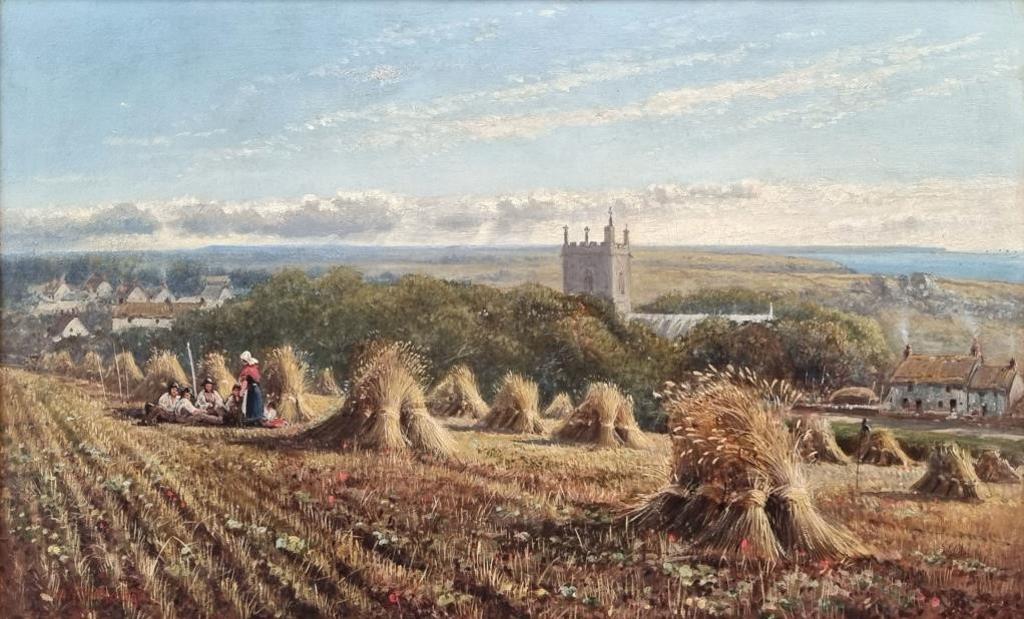 William Frederick Witherington (1785-1875) - Harvesting Near Derwent-Water, Cumberland