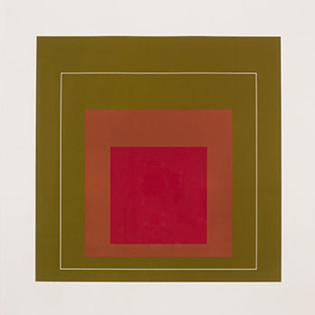 Josef Albers (1888-1976) - White Line Square IV