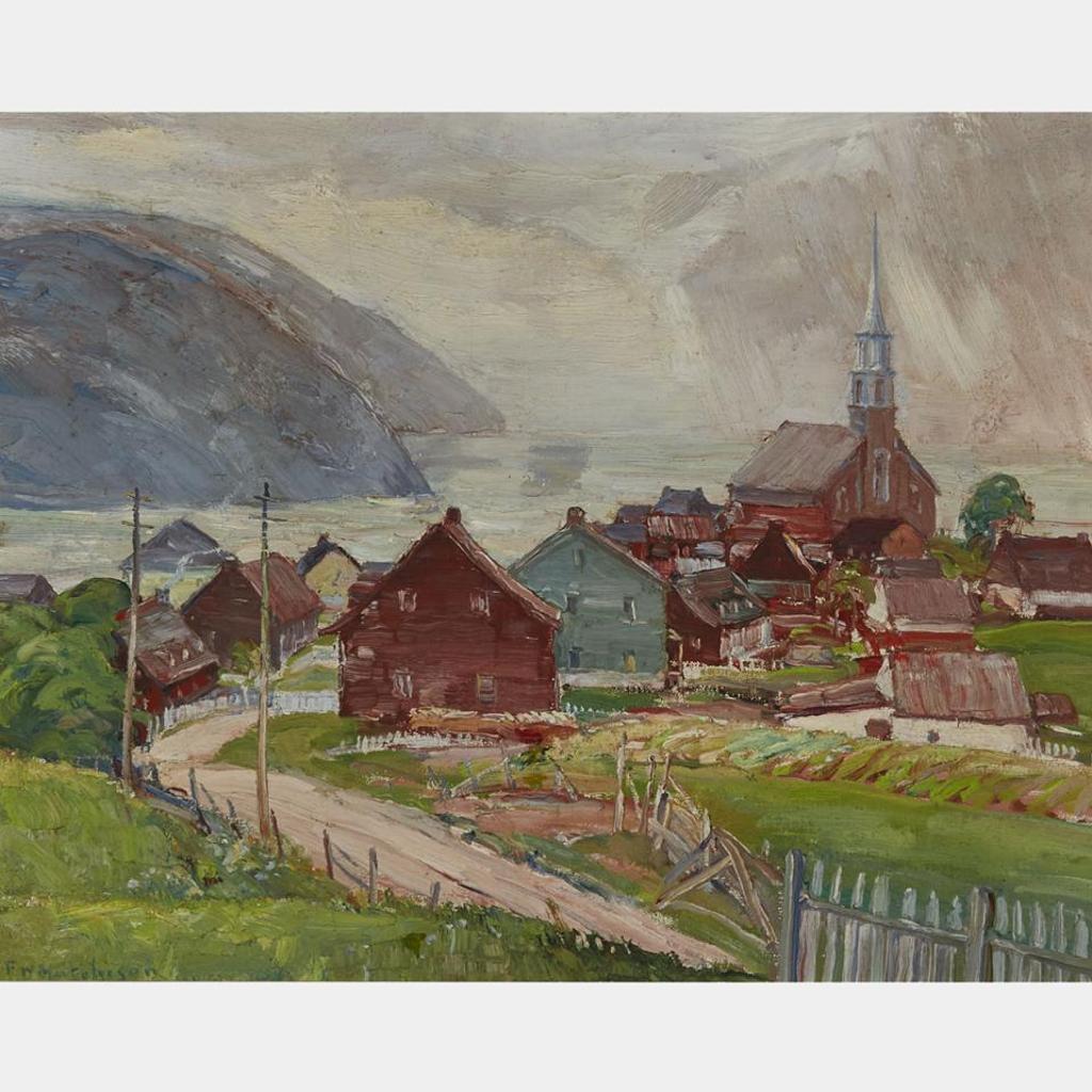 Frederick William Hutchison (1871-1953) - Village, Lower St. Lawrence, Quebec