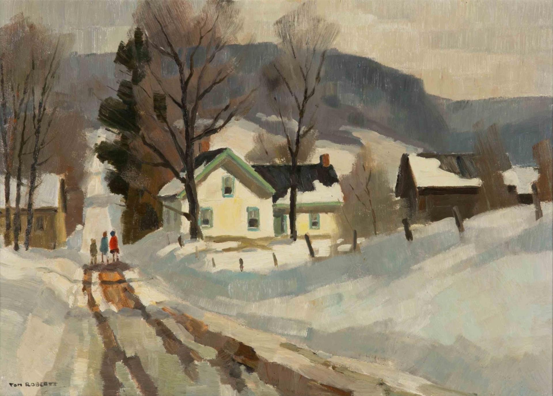 Thomas Keith (Tom) Roberts (1909-1998) - Road to Campbellville (1969)