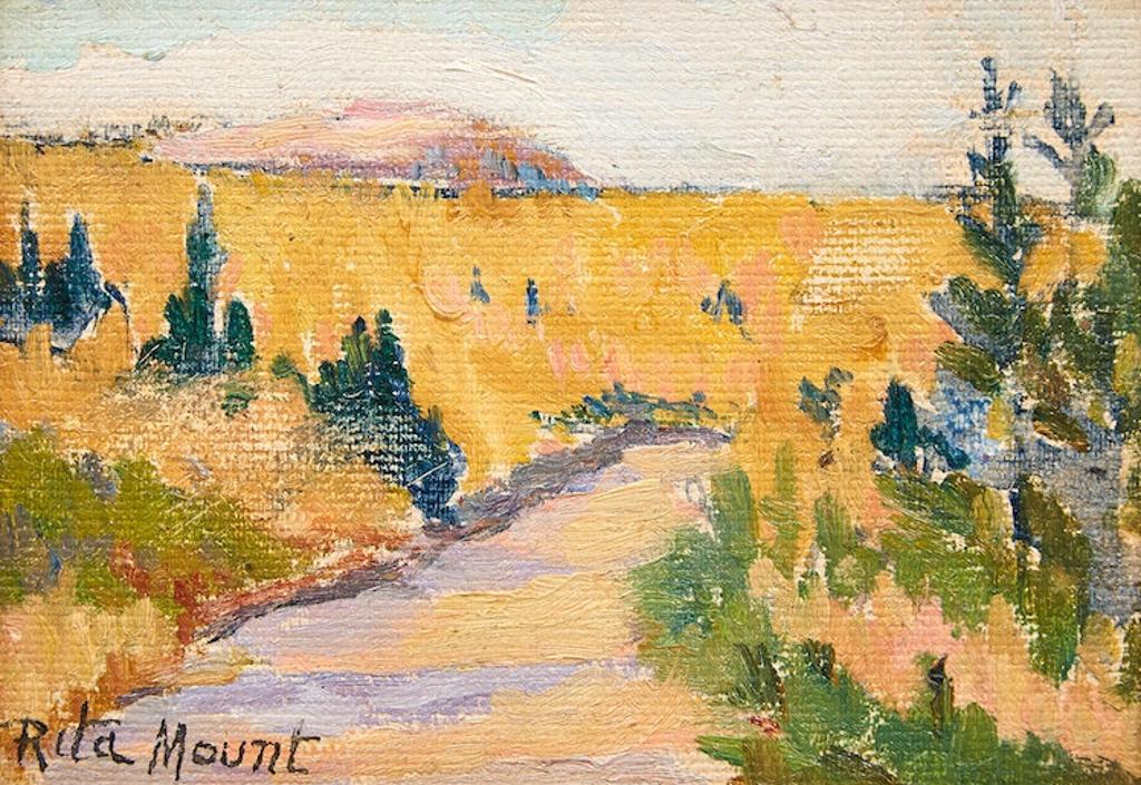Rita Mount (1888-1967) - Country Path; Village Landscape