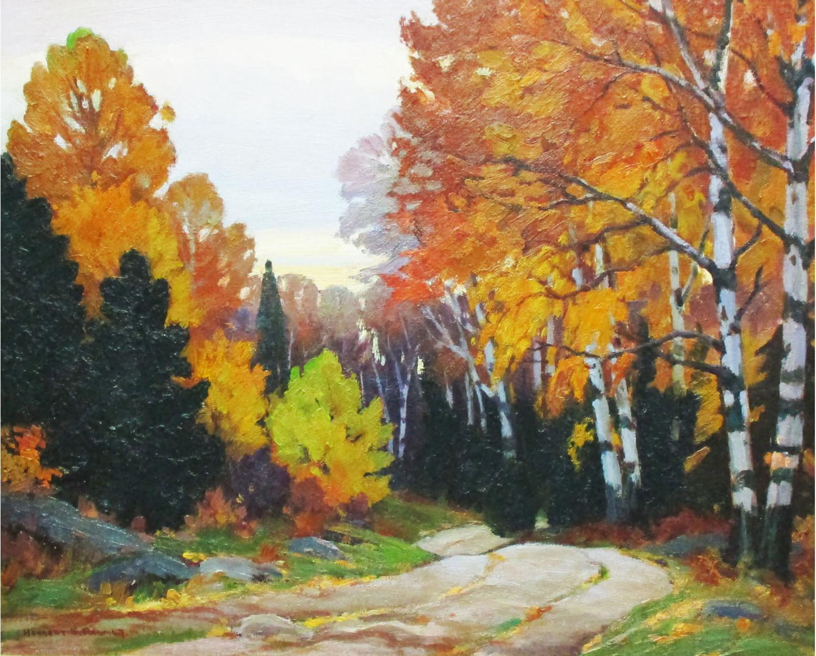 Herbert Sidney Palmer (1881-1970) - October  near Twelve Mile Lake