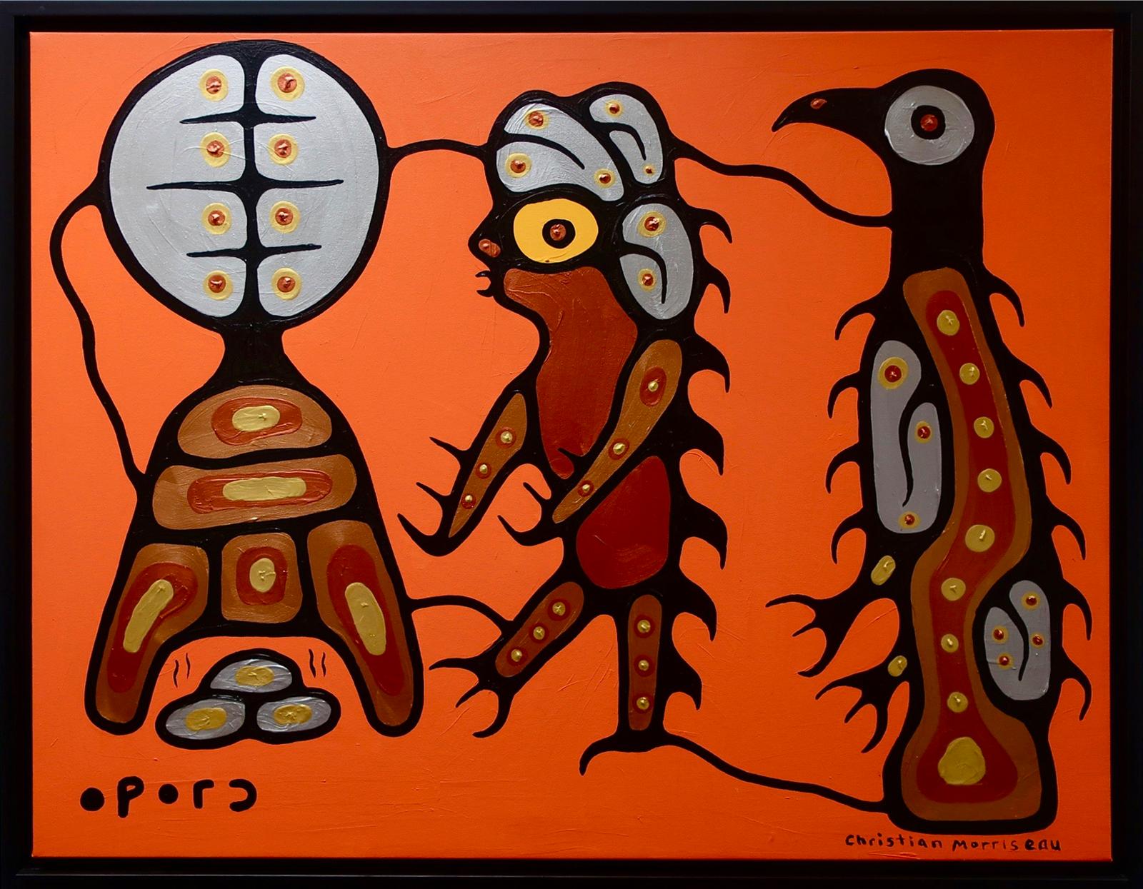 Christian Morrisseau (1969) - High And Lifted Up As The Shaman Cries Out To The Spirit