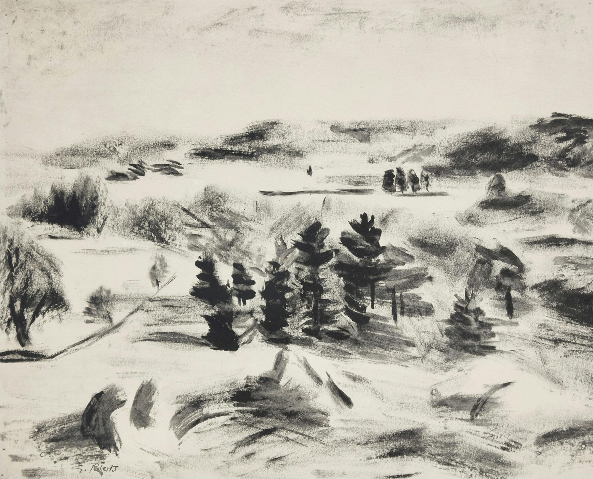 William Goodridge Roberts (1921-2001) - Gatineau Landscape