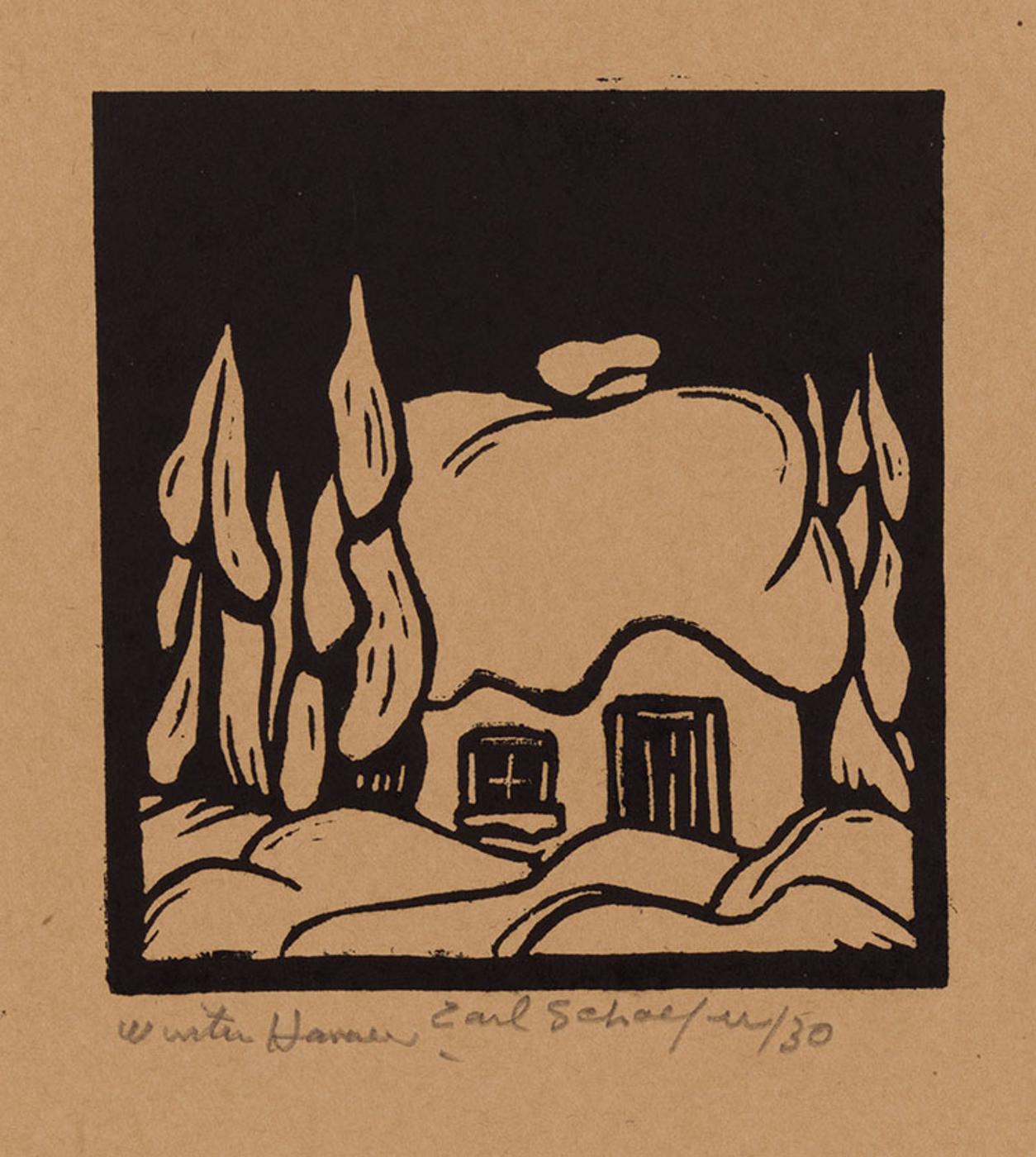 Carl Fellman Schaefer (1903-1995) - Winter Hanover