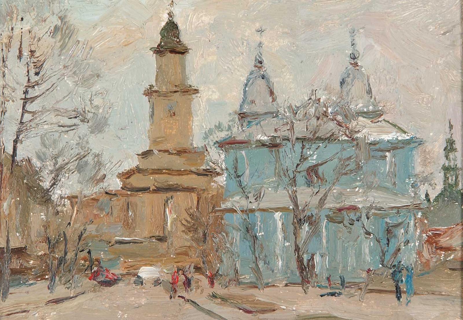 Kiev Andrievsky Sobor - Untitled - Churches on the Bank of the Banks of the Dnipro River, Ukraine