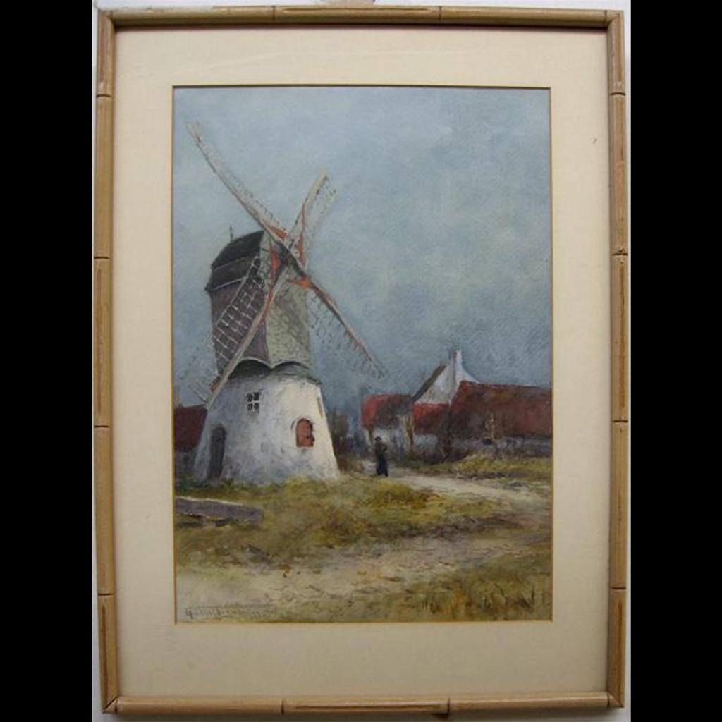 Georges Chavignaud (1865-1944) - Dutch Village Scene