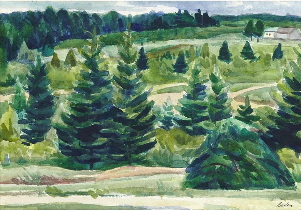 Jack Beder (1910-1987) - Laurentian Hillside