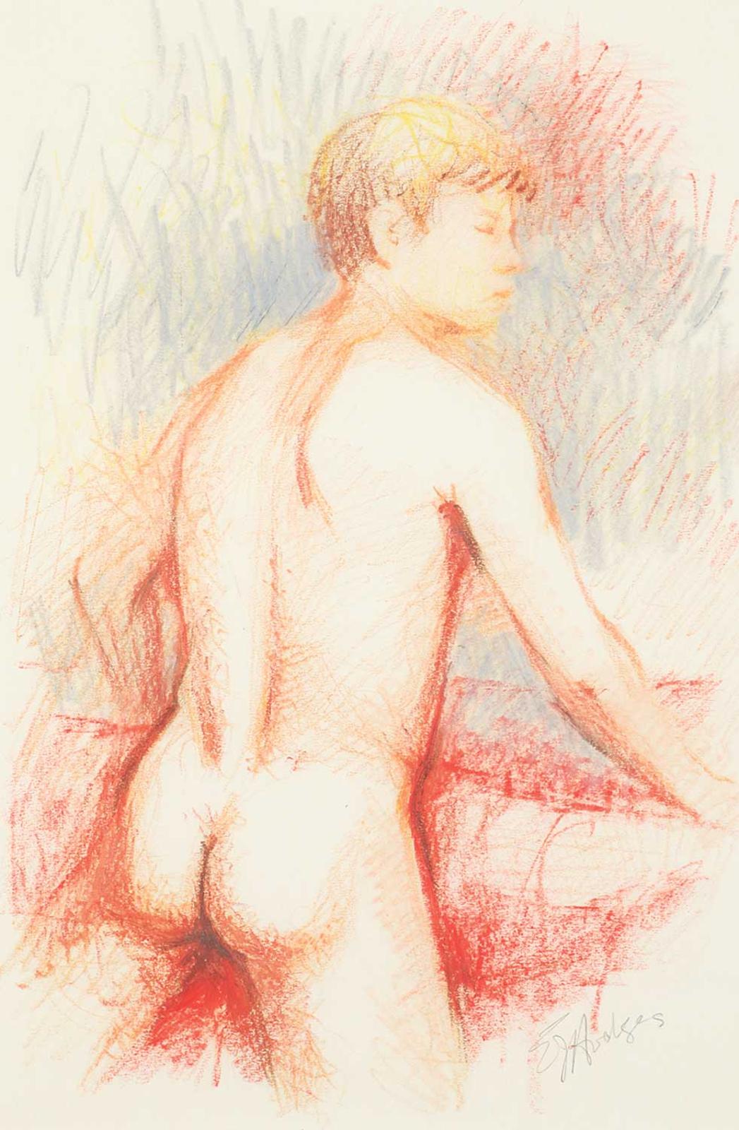 R. Hodges - Untitled - Male Figure Study