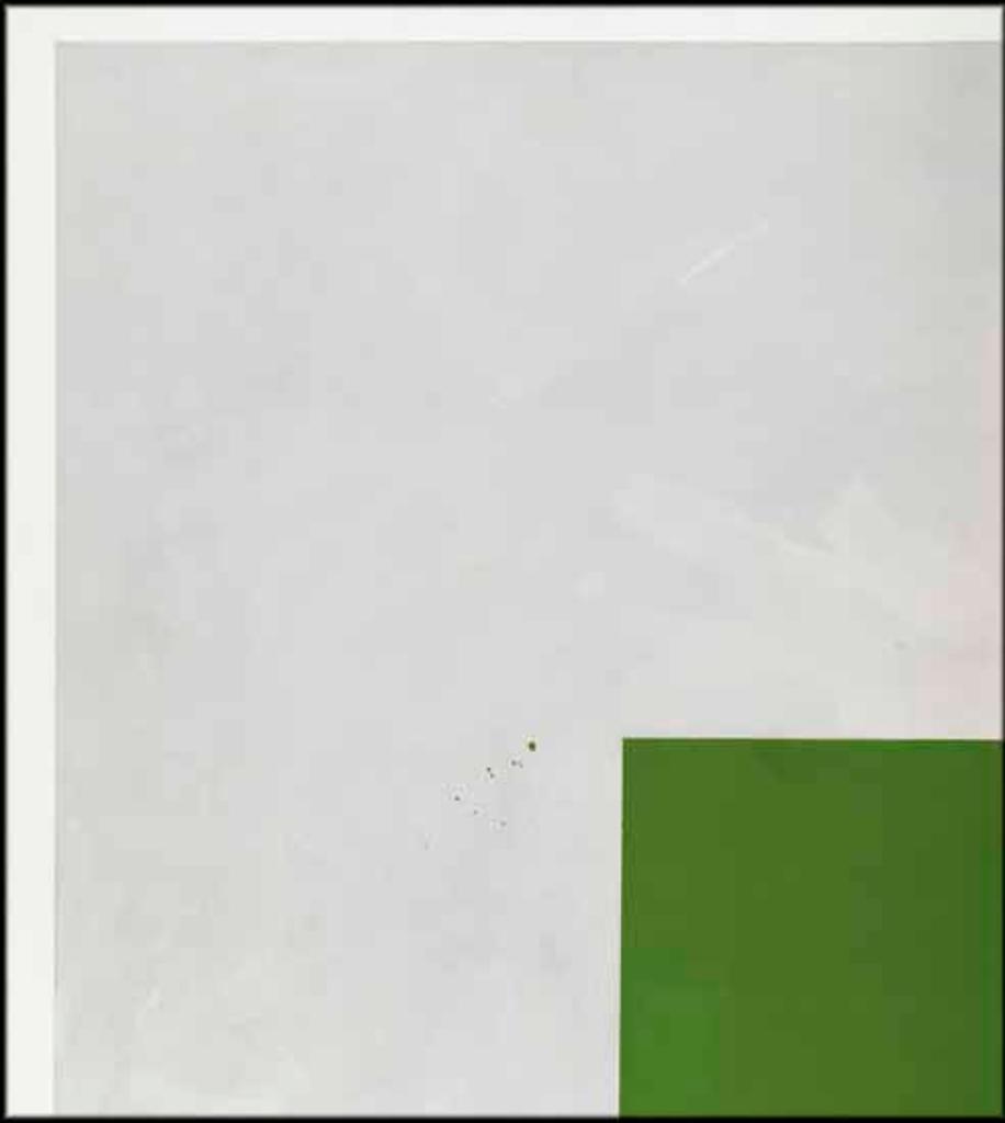 Charles Gagnon (1934-2003) - Sonde vert étape 2 - Feeler Green Stage 2