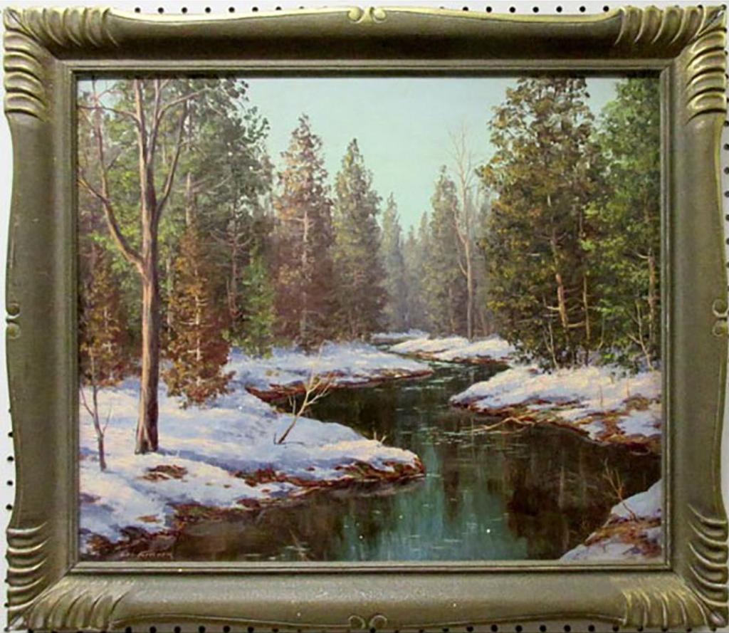 George Fletcher (1914-1987) - Winding Creek - Winter