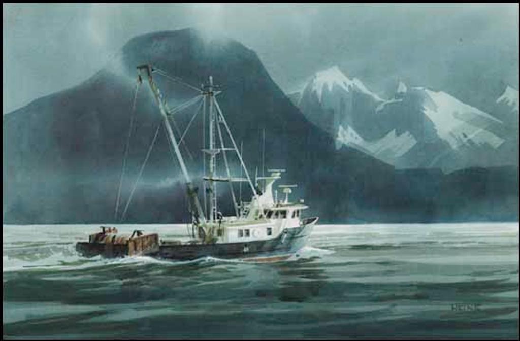 Harry Heine (1924-2004) - In Howe Sound, BC