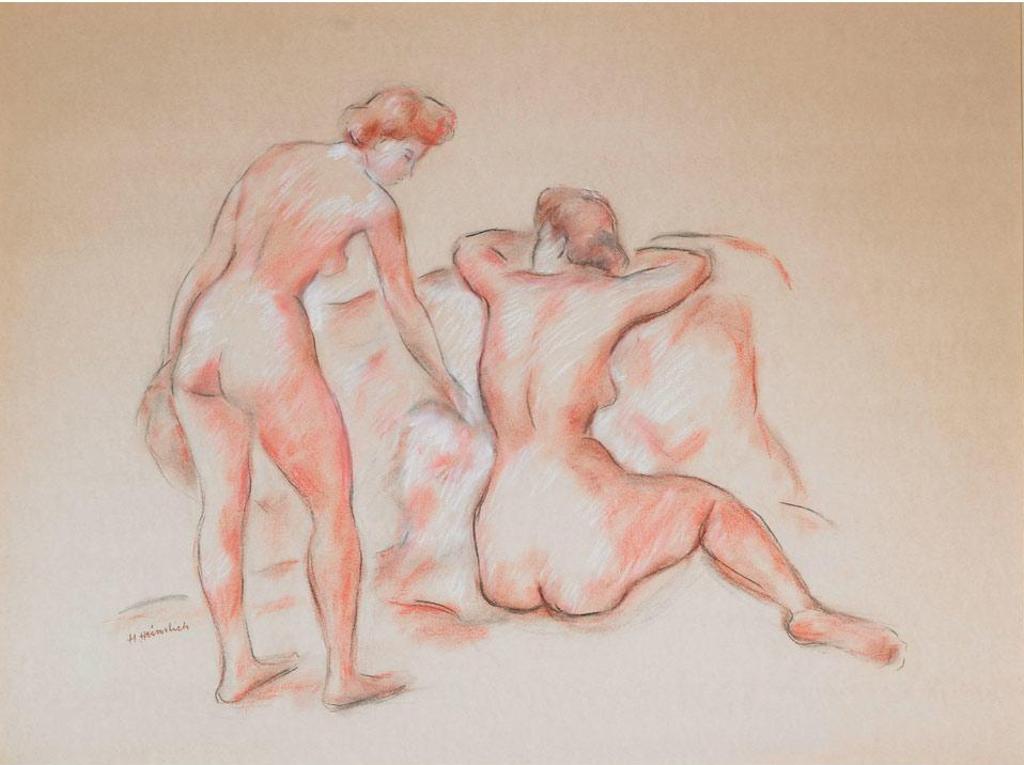 Herman Heimlich (1904-1986) - Two Nude Figures