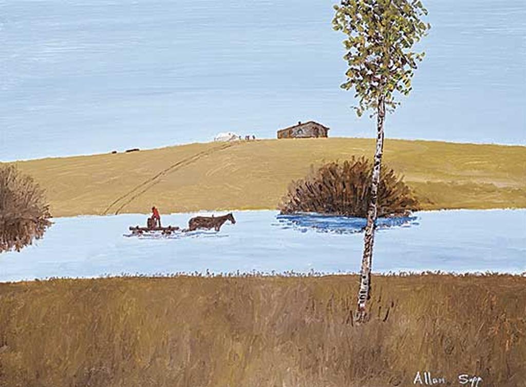 Allen Fredrick Sapp (1929-2015) - Getting Water for the House