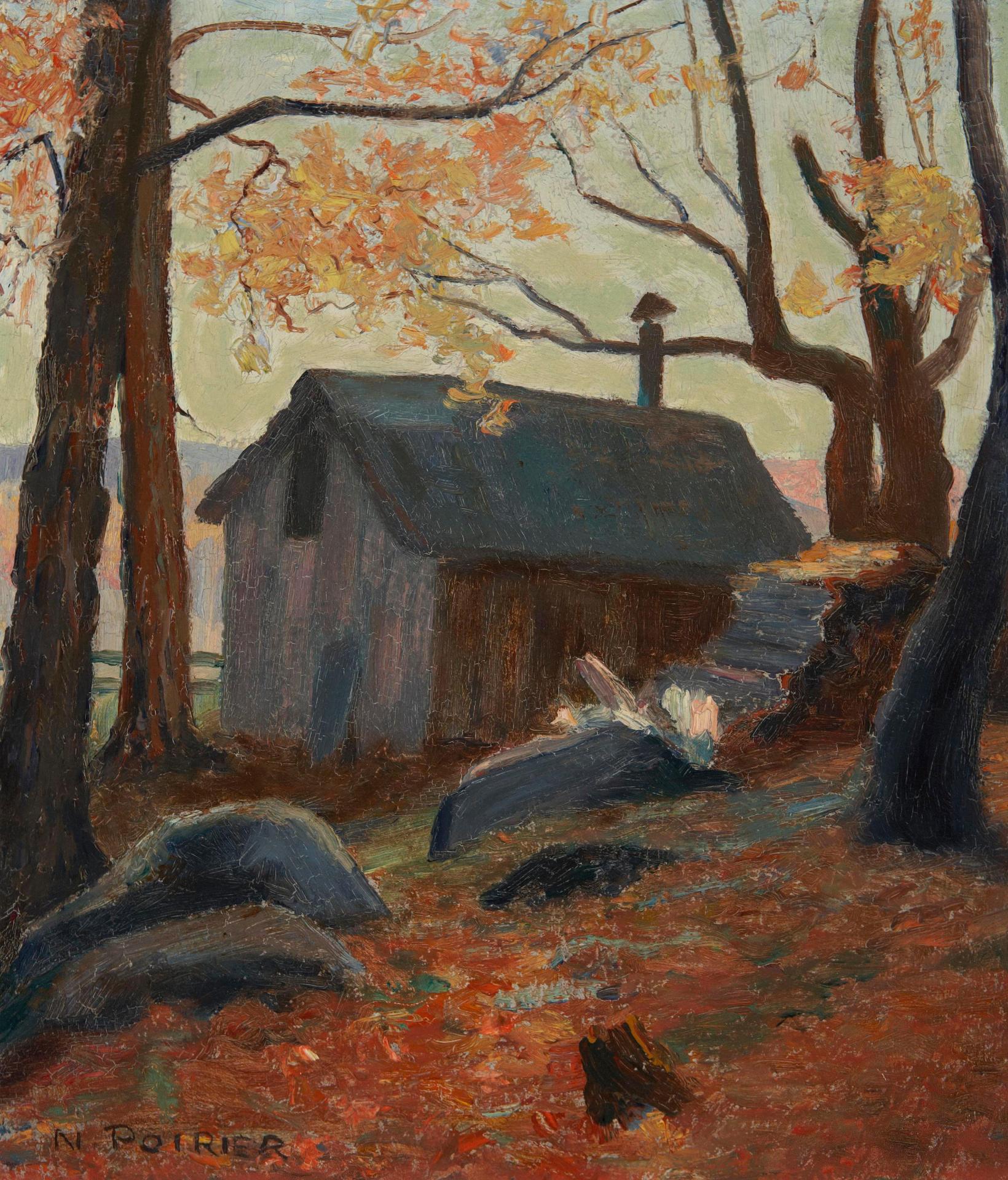 Narcisse Poirier (1883-1983) - Cabane a Sucre Pied-Mont