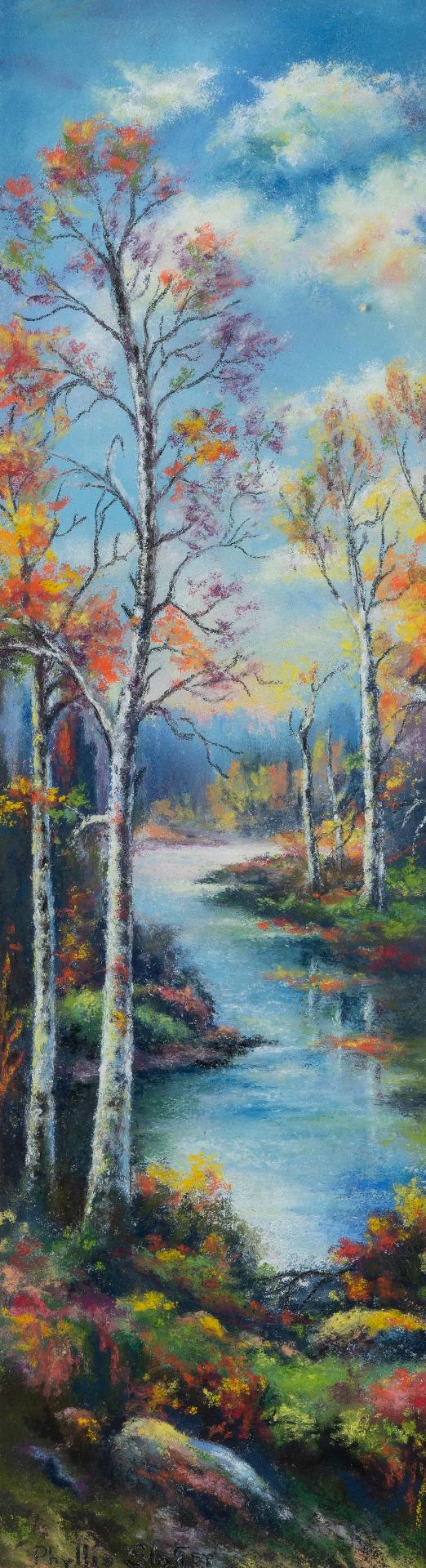 Phyllis Slater - Creek in the Woods