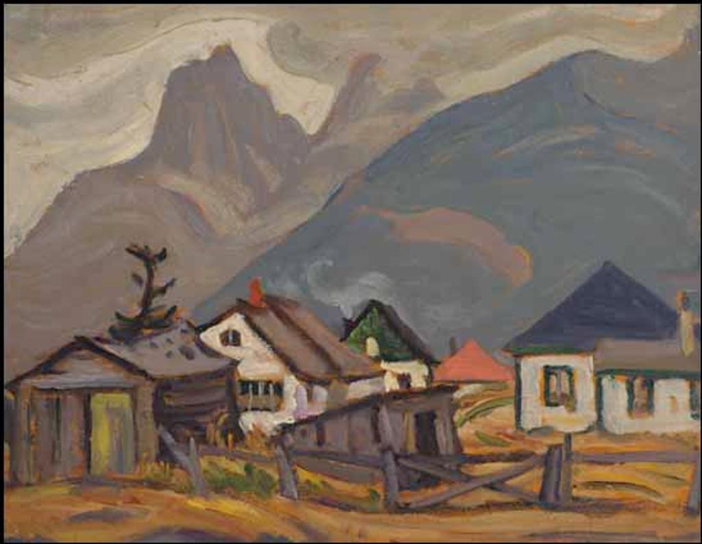 Alexander Young (A. Y.) Jackson (1882-1974) - Miners' Cottages (Canmore)
