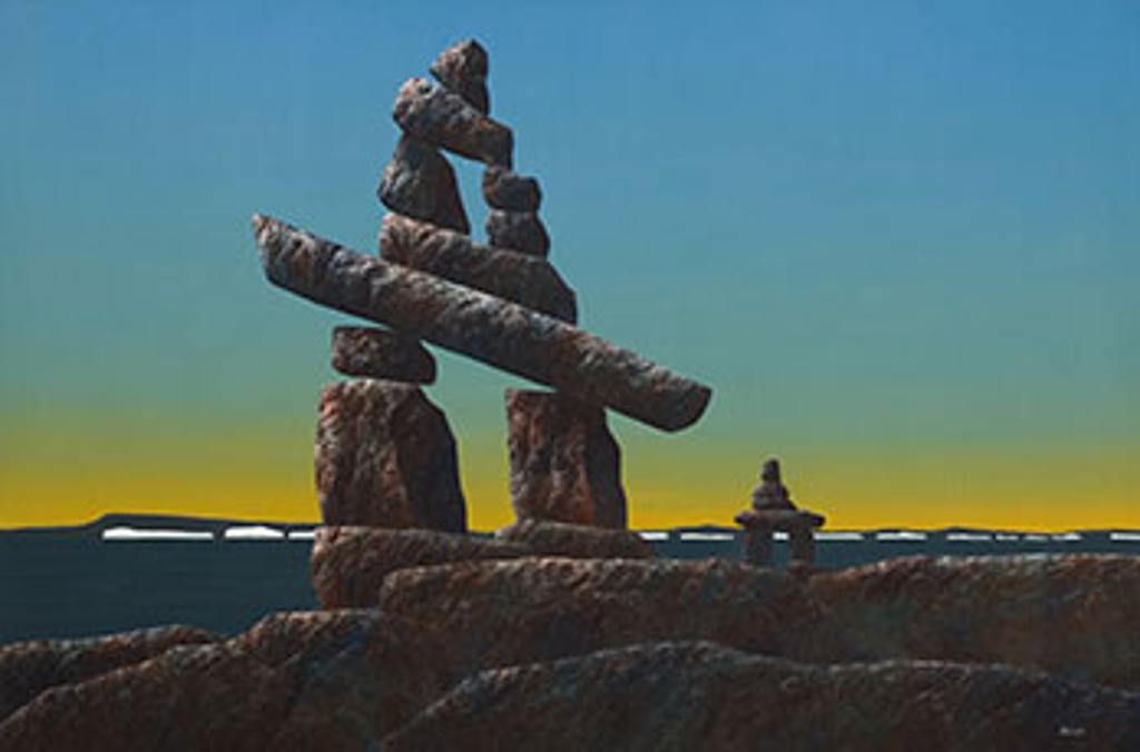 Ken Kirkby (1940-2023) - Inukshuk