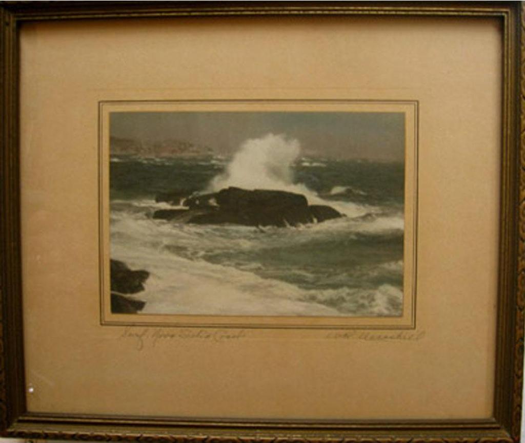 Wallace Robertson Macaskill (1890-1956) - Surf, Nova Scotia Coast