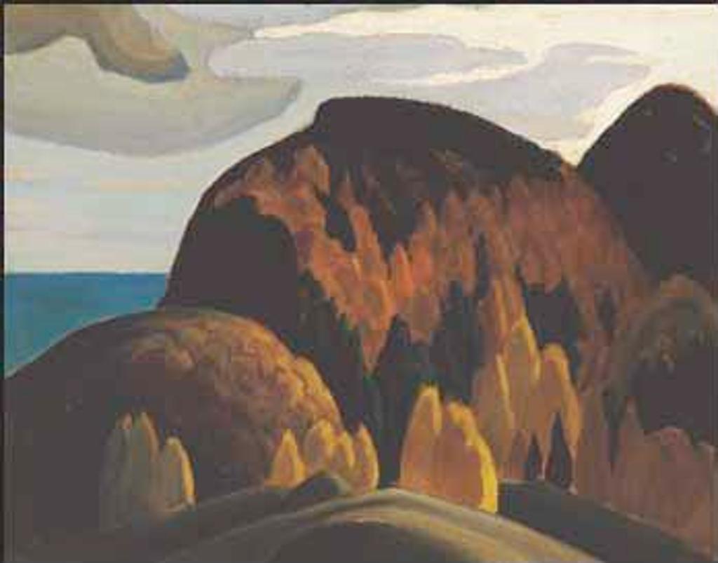 Lawren Stewart Harris (1885-1970) - North Shore, Lake Superior, Lake Superior Sketch LXVIII