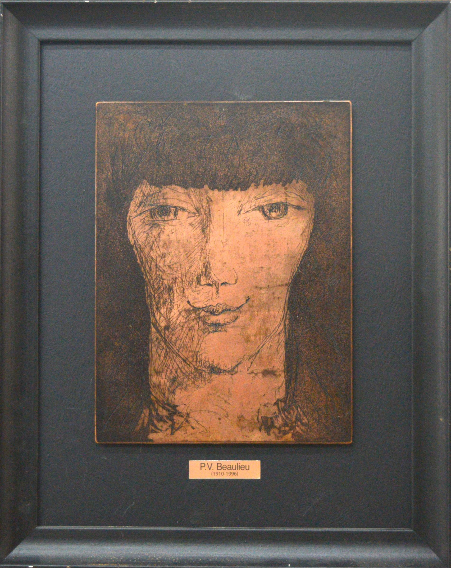 Paul Vanier Beaulieu (1910-1996) - Buste d'une femme