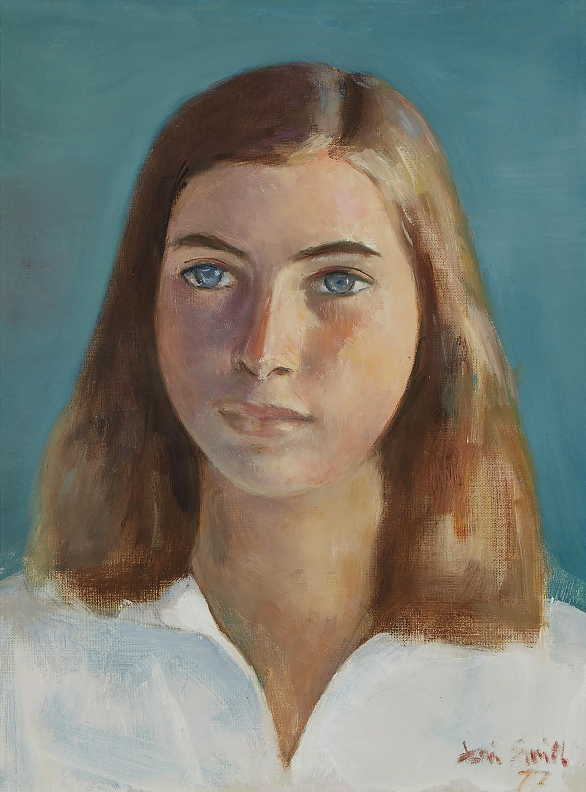 Marjorie (1907-2005) - Portrait Of A Girl, 1977