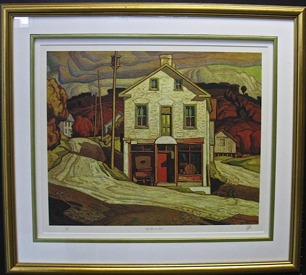 Alfred Joseph (A.J.) Casson (1898-1992) - Old Store In Salem