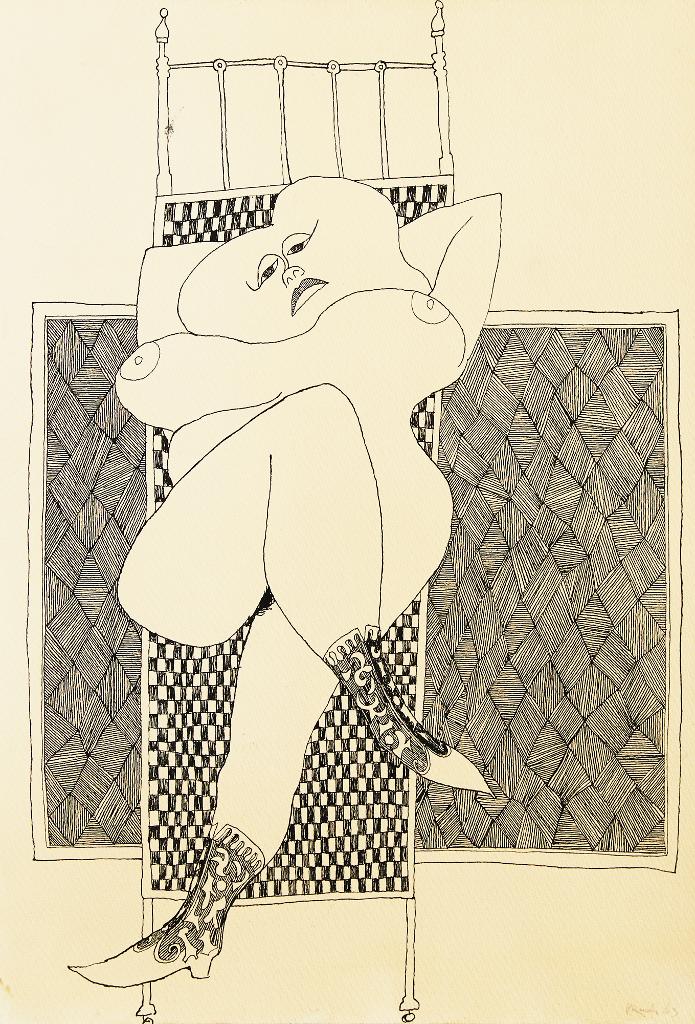 Willam Smith Ronald (1926-1998) - Reclining Female Nude