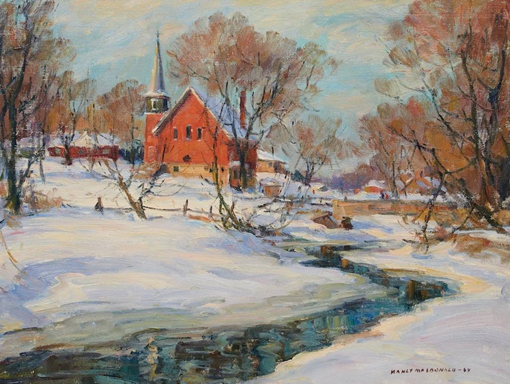Manly Edward MacDonald (1889-1971) - Unionville Church, Winter