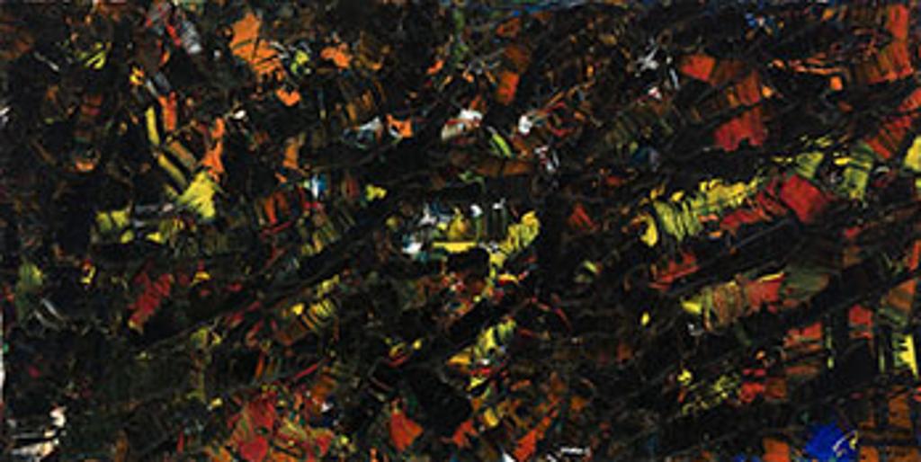 Jean-Paul Riopelle (1923-2002) - Composition rouge et noir