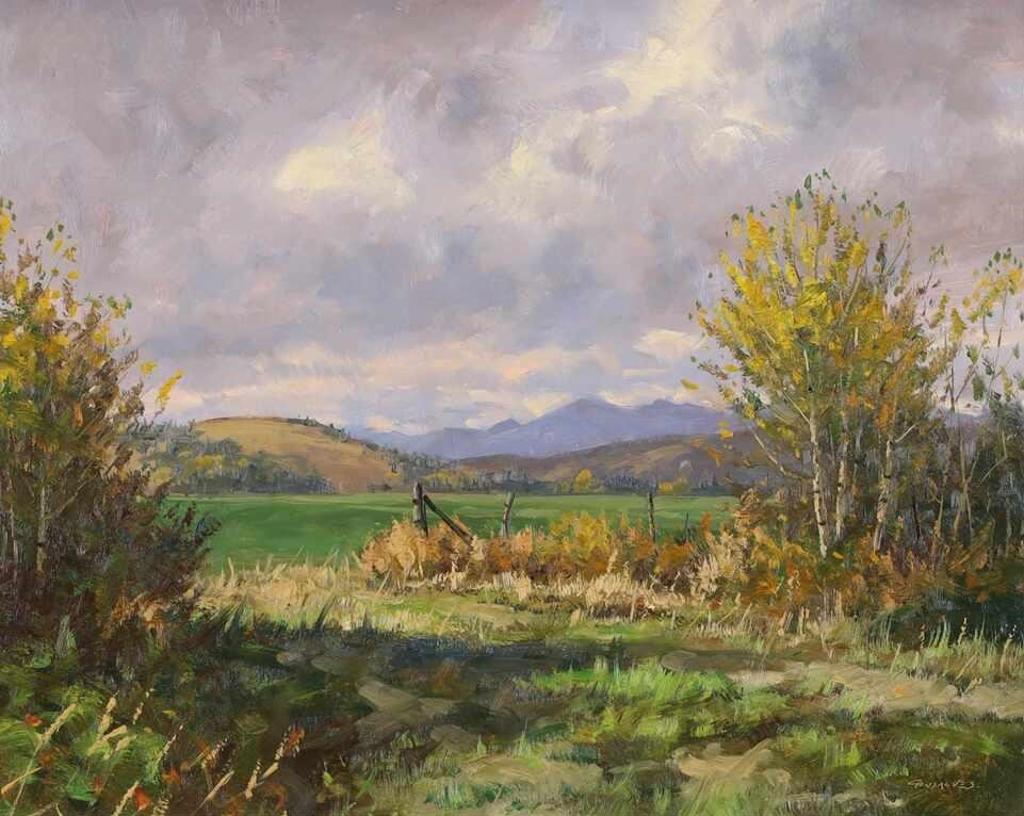 Mannie Gonsalves (1926-2012) - Early Fall, Turner Valley
