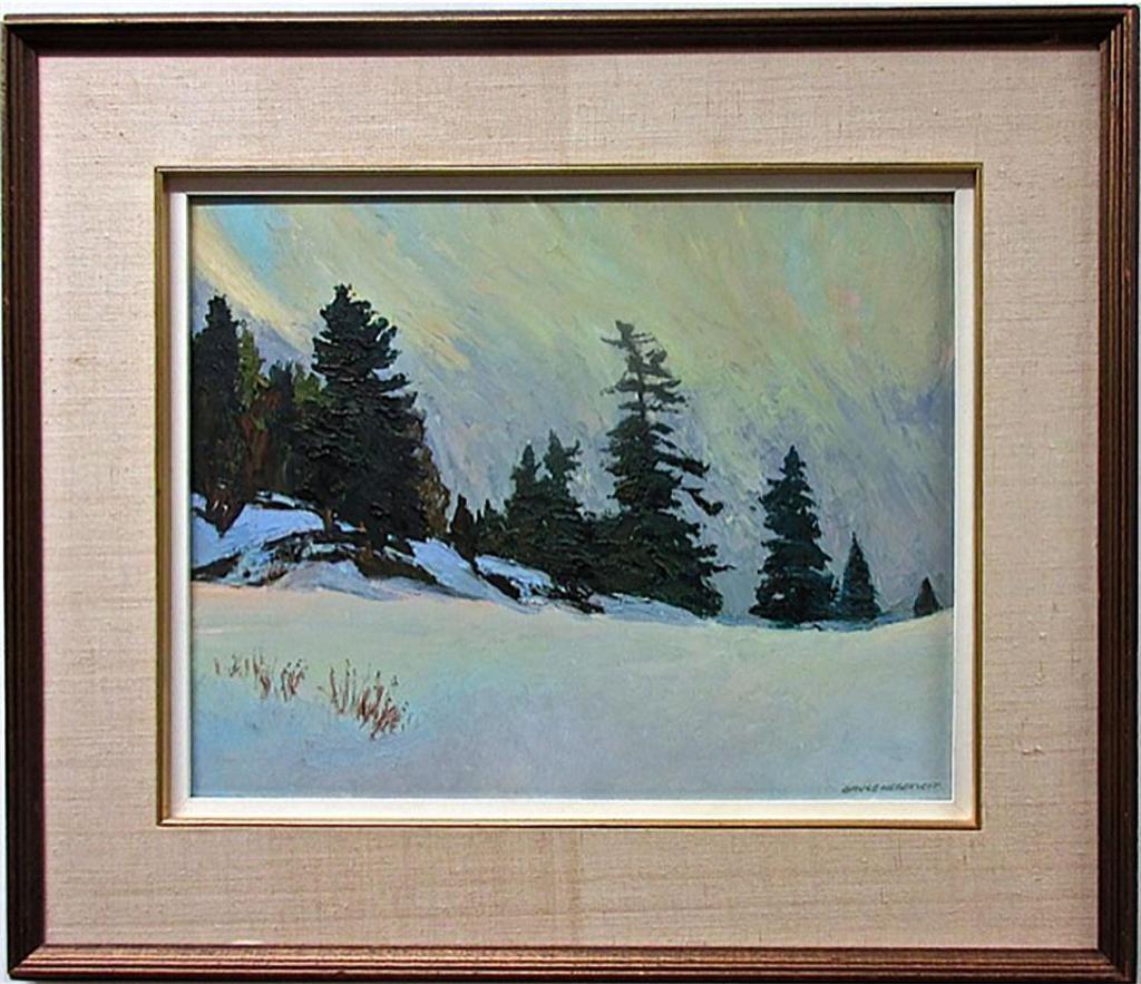 Bruce Allen Heggtveit (1917-2002) - March Snow Squalls Near Rockhurst, Quebec
