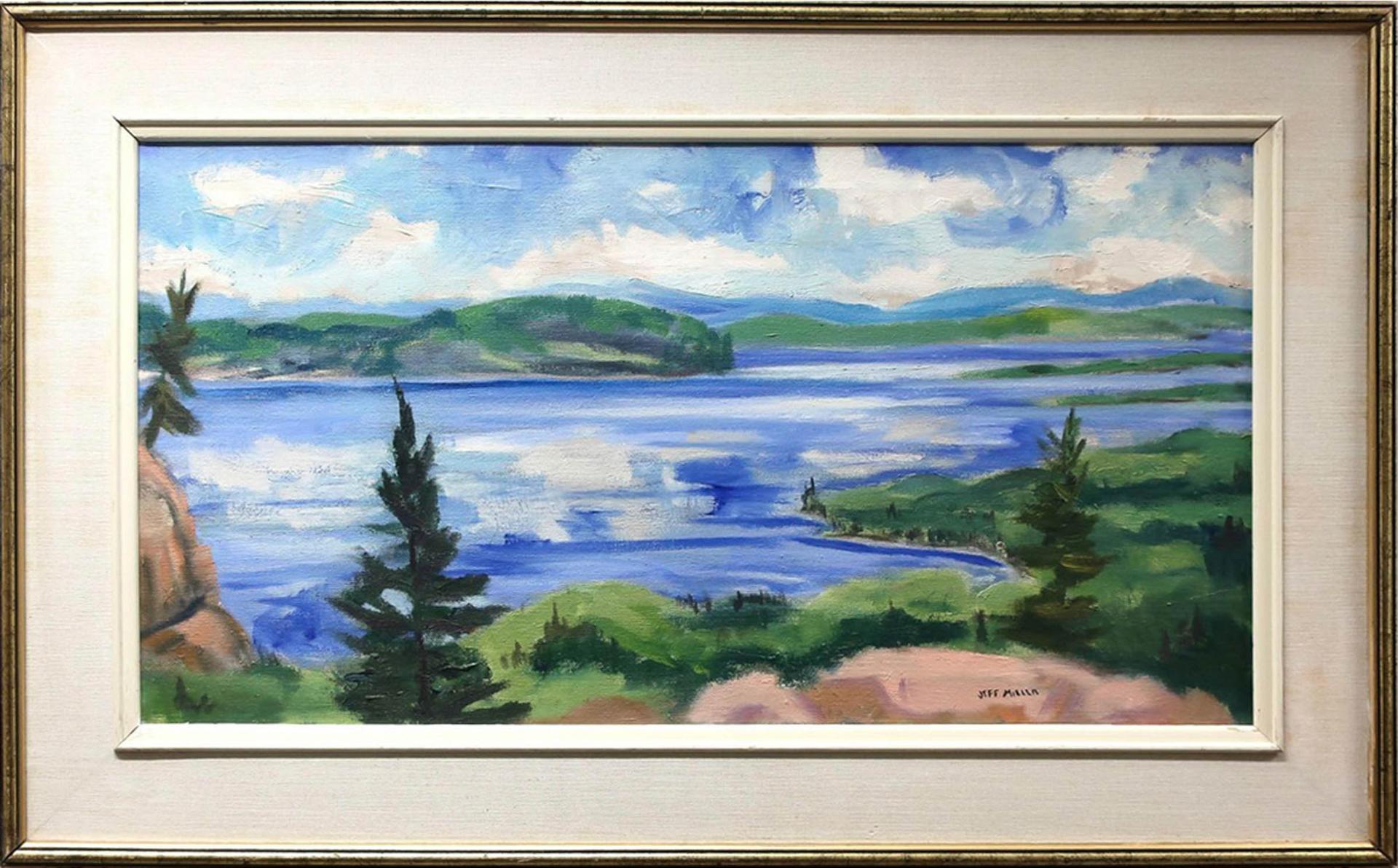 Jeff Miller (1931) - Untitled (Lake Scene)