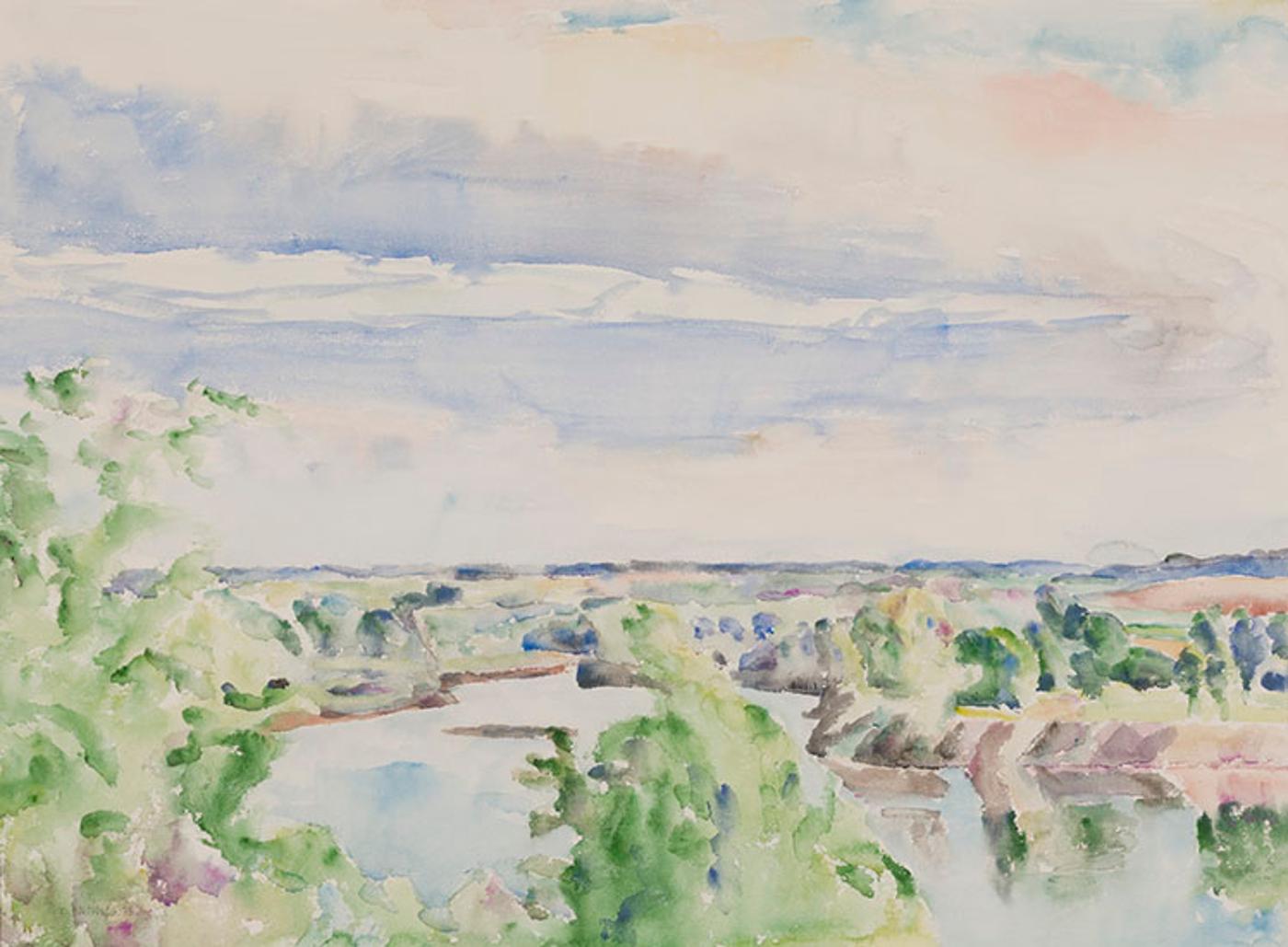 Dorothy Elsie Knowles (1927-2001) - Summer Sky