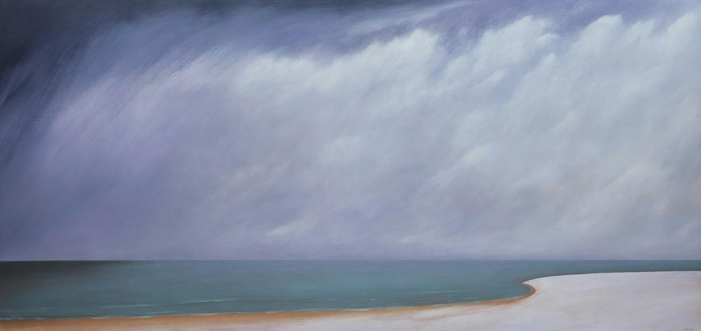 Malcolm Rains (1947) - Winter Over Lake Ontario