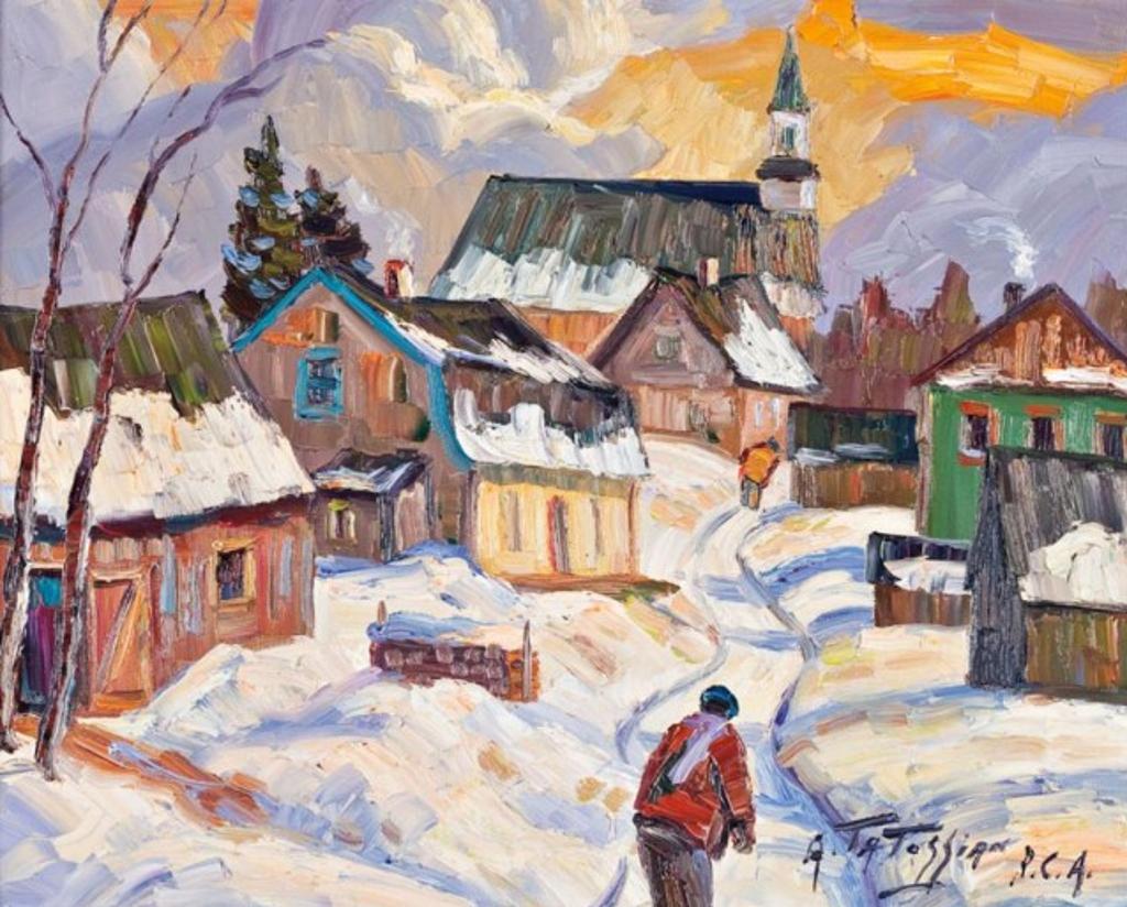 Armand Tatossian (1948-2012) - Beaumont in Winter