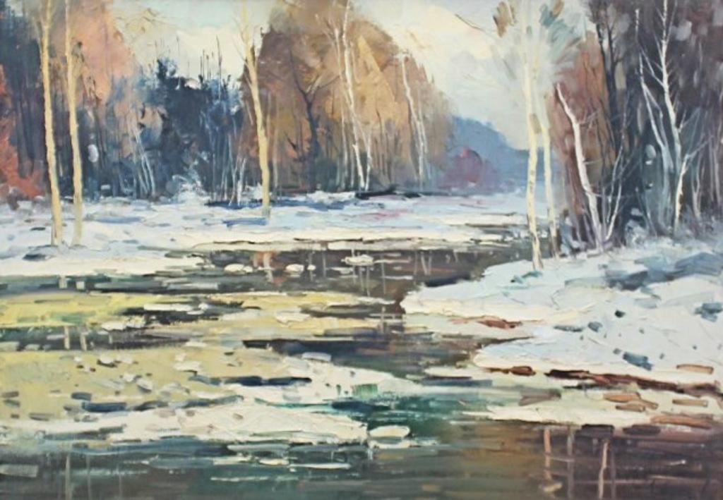 Geza (Gordon) Marich (1913-1985) - River in Winter